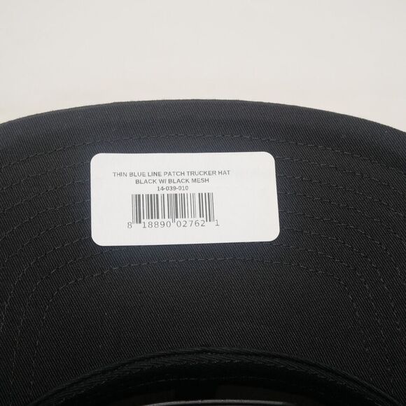 NEW Black Rifle Coffee Thin Blue Line Trucker Hat Adjustable Snapback BRCC - Picture 3 of 16